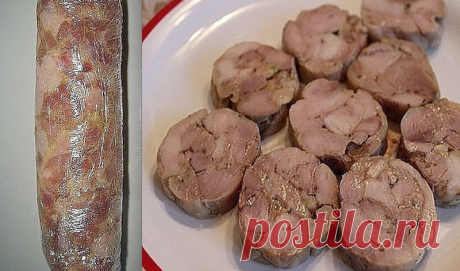 Диетическая Колбаска Домашняя Куриная ОЧЕНЬ быстрого приготовления