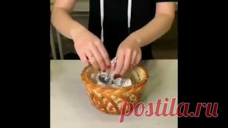 Очень интересная вкусная корзина