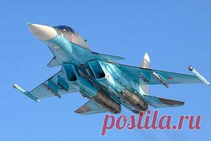 Су-34 ударил авиабомбой по бойцам ВСУ в Курской области