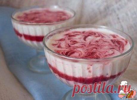 СМЕТАННО-КЛУБНИЧНОЕ ЖЕЛЕ - RecipesHome.ru