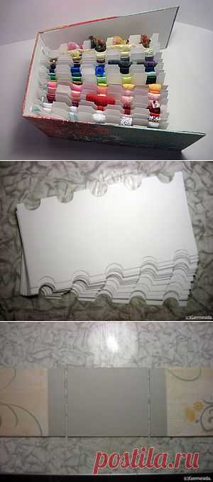 Альбом для хранения ленточек и кружева - Ярмарка Мастеров - ручная работа, handmade