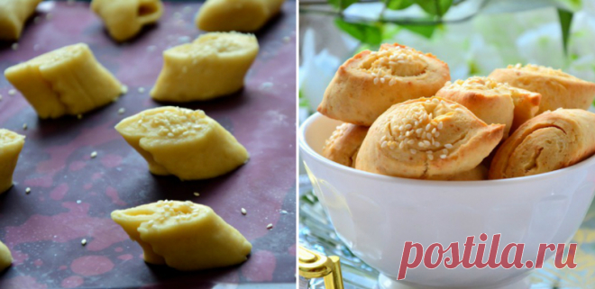 Сырное печенье