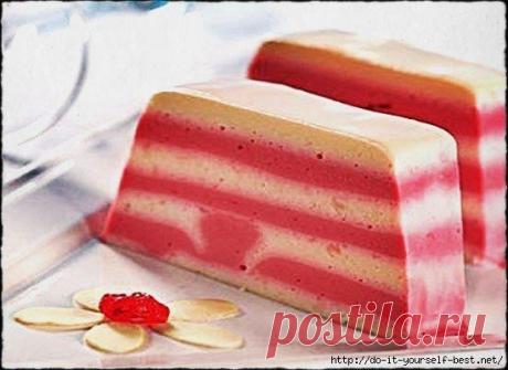 Кефирное желе