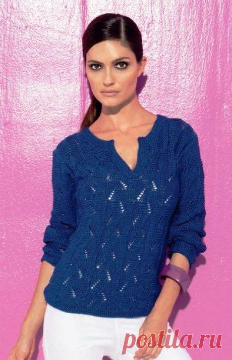 Джемпер. Спицы.