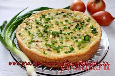 (+1) тема - Очень вкусный луковый пирог с сыром | Любимые рецепты