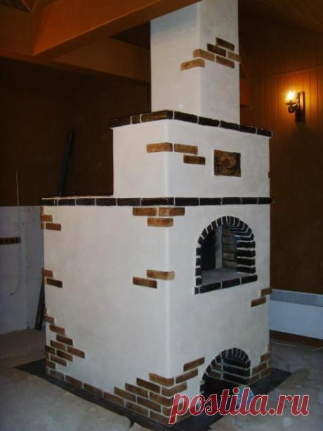 Как декорировать русскую печь