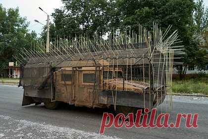 Humvee ВСУ получили «ежовую» защиту
