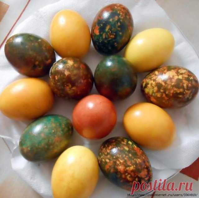 КРАСИМ ЯЙЦА…ВЕК ЖИВИ…ВЕК УЧИСЬ… | Хитрости жизни