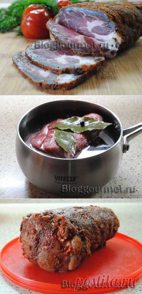 Сыровяленое мясо дома (вялится прямо в холодильнике)