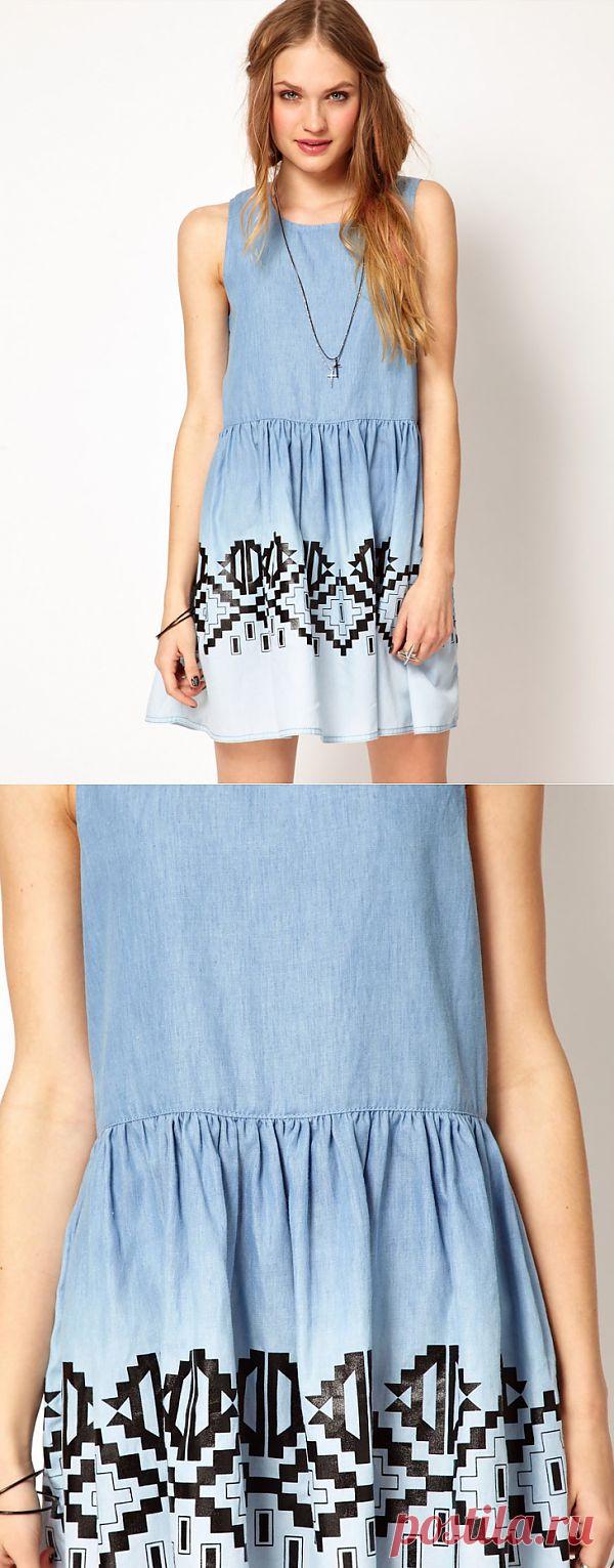 Декор платья краской / Платья Diy / Модный сайт о стильной переделке одежды и интерьера