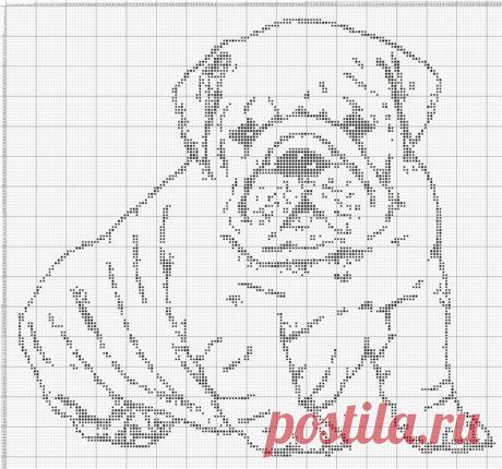 СХЕМЫ МОНОХРОМ ДЛЯ ВЫШИВКИ КРЕСТОМ И БИСЕРОМ