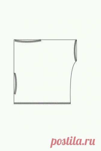 Оооочень эффектное платье с оооочень простой выкройкой - обнова за пол\часа