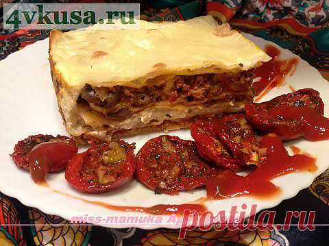 Лазанья из лаваша. | 4vkusa.ru