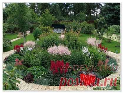 как правильно спланировать клумбу - Поиск в Google