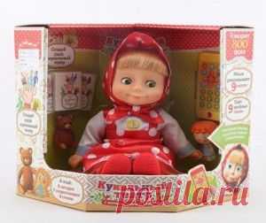 Интерактивная игрушка Маша и Медведь Маша-Сказочница