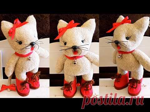Кошечка из носков