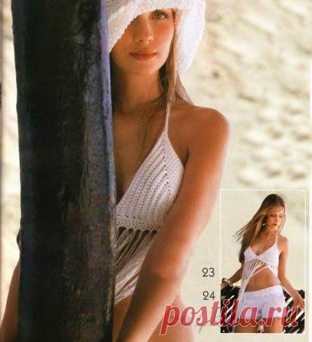 Вяжем лиф &raquo; Сайт "Ручками" - делаем вещи своими руками