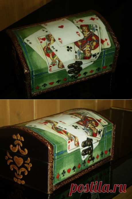 Шкатулка для картежников
