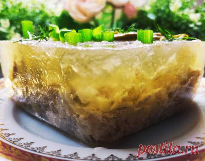 Рассказываю как готовлю холодец, который входит в мой рацион стройности. Мой результат минус 63 кг. | 