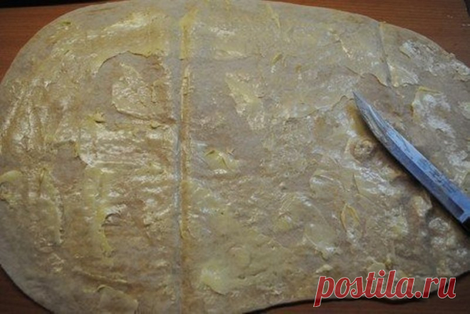 Рыба, запеченная в лаваше