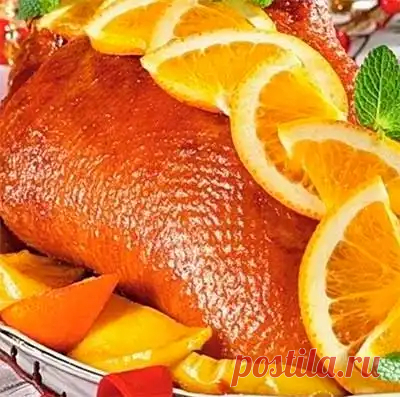 Утка с апельсинами – как вкусно приготовить