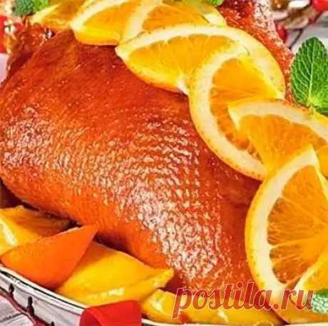 Утка с апельсинами – как вкусно приготовить