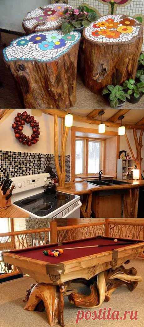 Для сада и дома из пней и коряг | Дачный участок