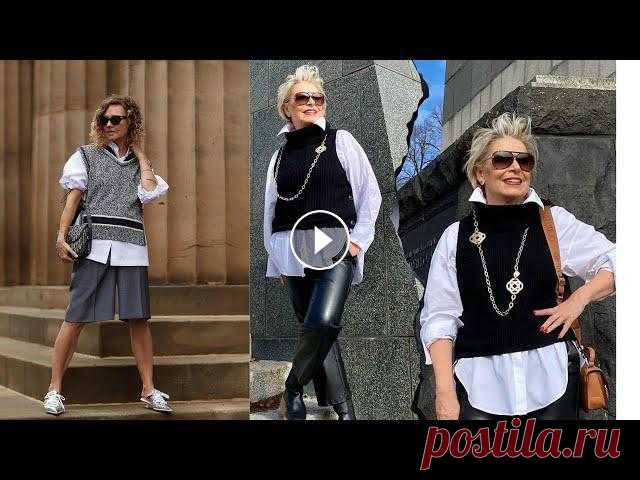 Жилеты - тренд 2021: 35 жилетов и 10 переделок, чтобы не выглядеть бабушкой в бабушкином жилете. Адрес этого видео:Видео о блузках Осень 2021Как сделать рукава « Эпископ»Выражаем огромную благодарность Ольге @olga_v_ipatova за возможно...