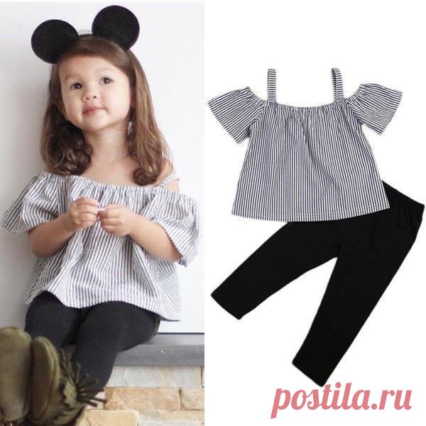 Блузка для девочки с открытыми плечами на возраст от 1 года до 14 лет. Выкройки (Шитье и крой) – Журнал Вдохновение Рукодельницы