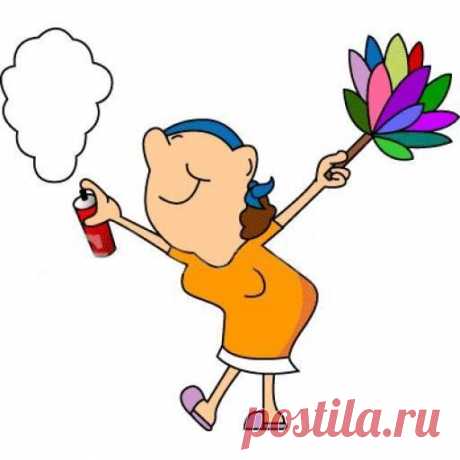 Магия предновогодней уборки дома.