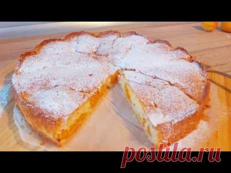 И ТОРТА НЕ НОДО! Абрикосовый пирог за 7 МИНУТ + время на выпечку. Такая вкуснятина!