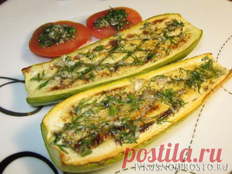 Кабачки запеченные в духовке - рецепт с фото | И вкусно и просто