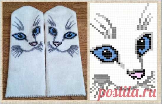 Жаккард для варежек.