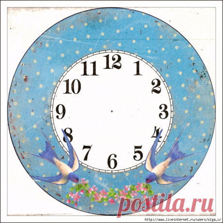 Часики для творчества.