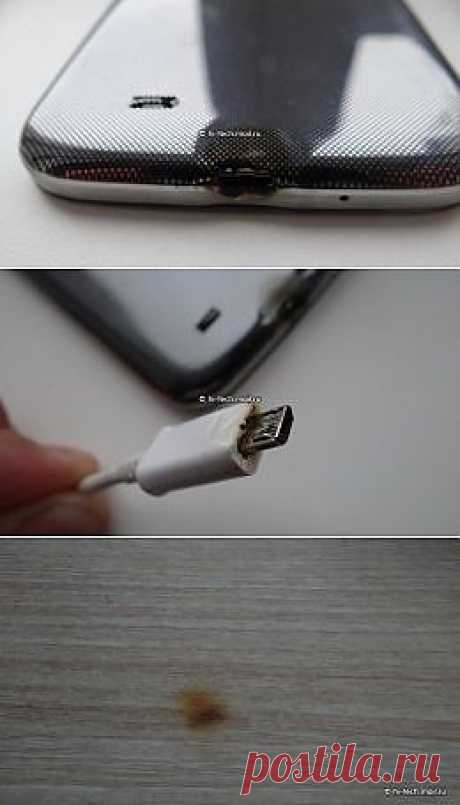 Эксклюзив. В России зафиксирован случай возгорания Samsung GALAXY S4 / Hi-Tech.Mail.Ru