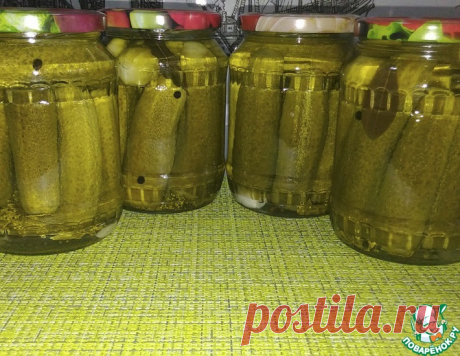 Хрустящие маринованные огурцы – кулинарный рецепт