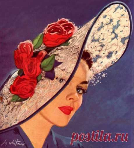 Американский иллюстратор Коби Уитмор (1913-1988), вошедший в «Зал славы общества иллюстраторов»