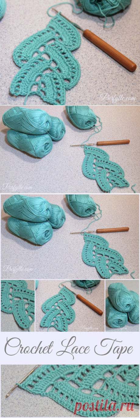 Purfylle: Crochet Lace Tape