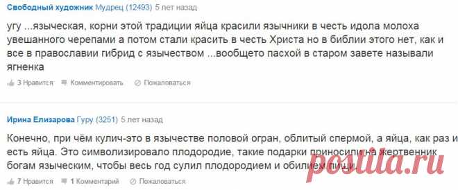 Ответы@Mail.Ru: А традиция красить яйца на пасху тоже языческая?