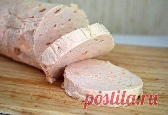 Домашняя варёная колбаса 