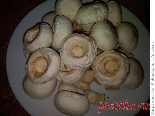 Маринованные шампиньоны - пошаговый рецепт приготовления с фото
