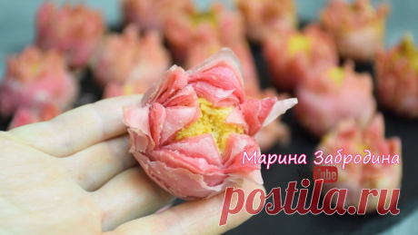Необычный десерт "Лотосы": очень красивое лакомство | Марина Super Food | Яндекс Дзен