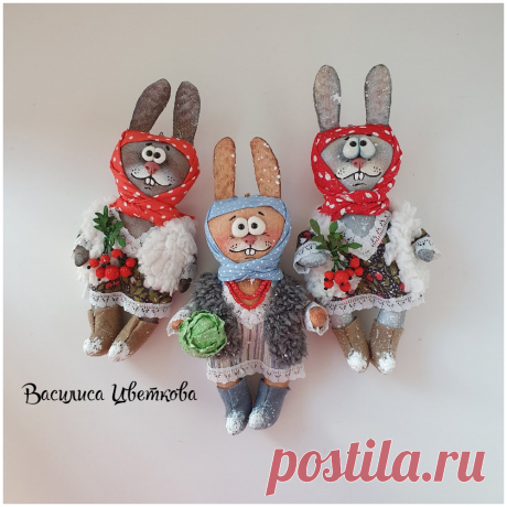 Заяц. Кролик. Год кролика. Заяц своими руками. Игрушка заяц.