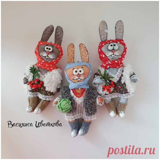 Заяц. Кролик. Год кролика. Заяц своими руками. Игрушка заяц.