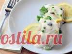 Рыба тушенная в сметане