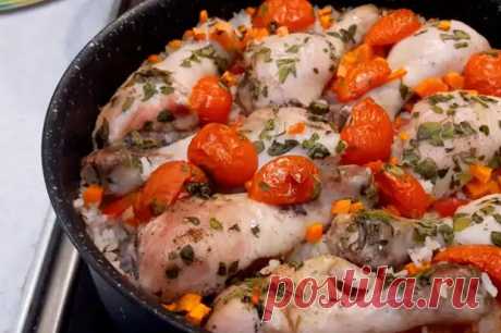 Курица с рисом в духовке: быстрое блюдо для ужина - Steak Lovers - 25 марта - 43195779197 - Медиаплатформа МирТесен