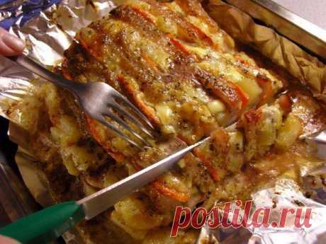 Свинина с ананасом и морковкой | Вкусный рецепт