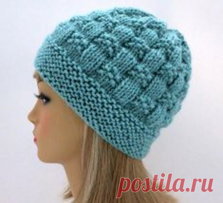 Hat Knitting Pattern Beanie Tam Cloche | Etsy