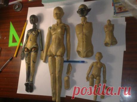 Для новичков. С чего начать делать куклу.