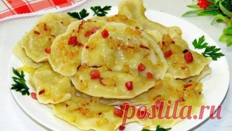 Вареники с картошкой так вкусно вы не готовили!